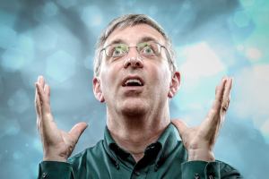 A photo illustration by by high school classmate, Art Mellor, famed Milwaukee photographer.