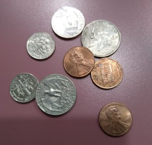 Found money 78 cents